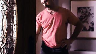 Guy with two wives finds them fooling around together