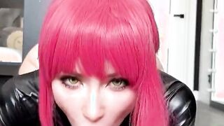 Dominant Makima Loves Sex, Dirty Talk And Juicy Pussy Licking With Her Submissive (PO