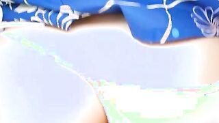 Momoko Azuma returns to our studios and wears a yakata to masturbate 2