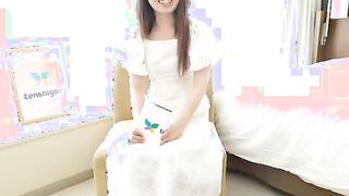 Office worker Miss Momoko Azuma in her first adult film