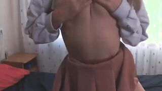 Step Sister got very Horny and Put my Di
