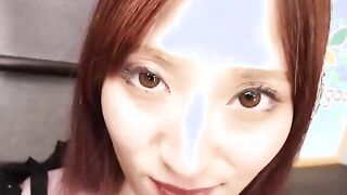 Former Japanese Idol Miss Misaki is inside the studio naked