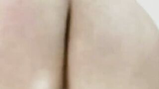 Hot Babe fucking her pussy and ass with a toy