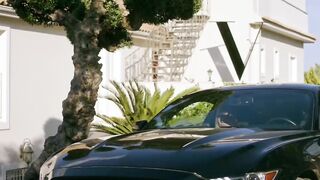 TUSHY beauty hotel patron Angelika seduces valet for anal fun
