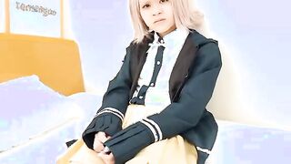 Beauty Saeko Ishiki comes to watch us with a cute cosplay