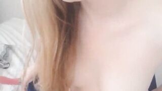 Tantalizing Blonde Incredibly Amazing Webcam Show