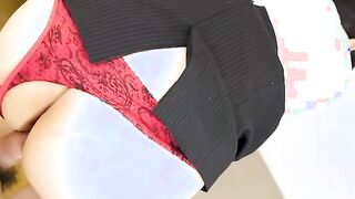 Kei Muto likes to be taken from behind 2