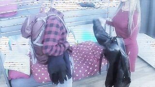 TURNED ON HOSTEL – Rich Hoe Marilyn Needs two Gigantic Cocks