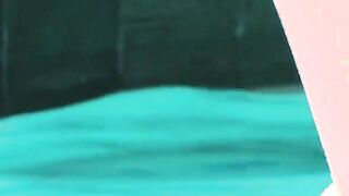 Georgous Bae Akira May give rimjob at the swimming pool