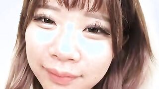 Schoolgirl Tumugi Nakahara is back and shows her masturbation skills