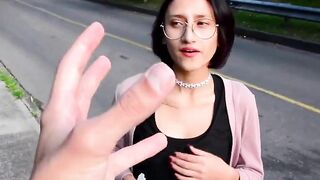 CARNE DEL MERCADO - sexy Latina Luna Getting Hard Cock