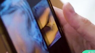 Turned On Bae Sends Naked Photos to the Wrong Dude and Getting Plowed Hardcore in the Living Room