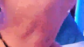 Beauty Dark Haired Fucks her Tight Pussy