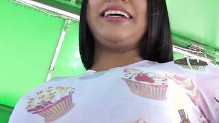 CARNEDELMERCADO - SARA RESTREPO GORGEOUS BUTT LATINA SUCKS AND FUCKS LIKE a PRO