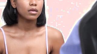 Super Sexy African 19 Year Mature Caught Stealing Has To Nailed Security