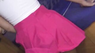 thin girlfriend at homemade jizzed sextape into car