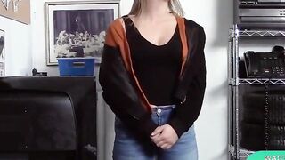 Nice Litte 19 Yo Eliza Eves Getting Shagged For Stealing