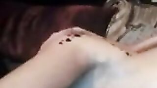 Busty Petite Babe loves playing on webcam