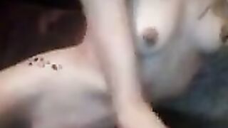 Busty Petite Babe loves playing on webcam