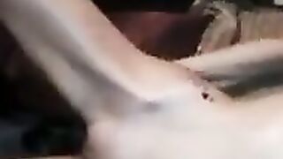 Busty Petite Babe loves playing on webcam