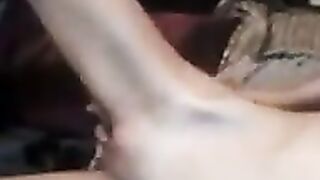 Busty Petite Babe loves playing on webcam