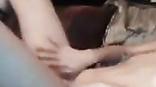 Busty Petite Babe loves playing on webcam