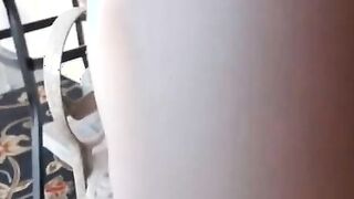 Busty Teen fucks her pussy with a dildo