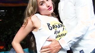 TU VENGANZA Hot Latina Anastasia Rey Rides Older Gf On