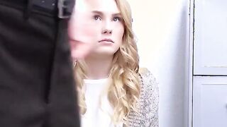 Naughty 19 Yo And Her Stepmom Caught Stealing And Nailed!