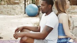 Interracial Sex Outdoor With Beautiful Karla Kush Isiah
