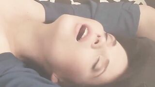 Cute eighteen fucks her Hottie mistress with a gigantic sex toy made of