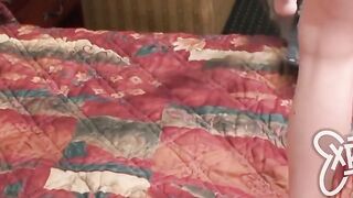 four toes 11 slim blonde blows a fat cock two
