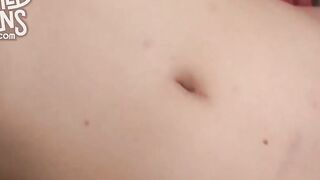 four toes 11 slim blonde blows a fat cock two