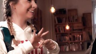 LUSTY HOSTEL - Mona Blue Tries Hard Anal On Hostel