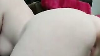 Hot Redhead gets fucked by her dildo machine