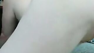 Hot Redhead gets fucked by her dildo machine