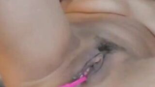 Hot Asian having fun with Lush Vibrators