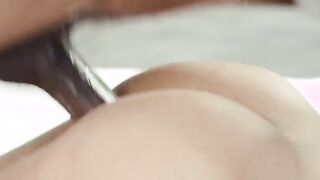 BLACKED Filthy Cutie Ariana dreams about huge african penis all day