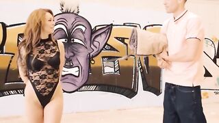 CHICASLOCA - FIRST OUTDOOR POUNDED FOR INCREDIBLE BABE PAMELA JOY