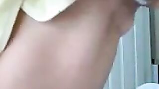 Horny Teen masturbating with her favorite dildo