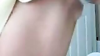 Horny Teen masturbating with her favorite dildo