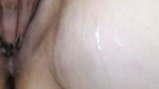 Busty Chick fucks her pussy 2