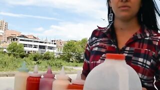 CARNEDELMERCADO - PAWG LATINA ANDREA GAVIRIA PICKED UP FROM THE STREET TO GOTTEN NAILED - MAMACITAZ