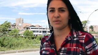 CARNEDELMERCADO - PAWG LATINA ANDREA GAVIRIA PICKED UP FROM THE STREET TO GOTTEN NAILED - MAMACITAZ