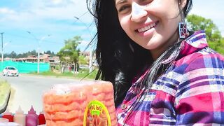 CARNEDELMERCADO - PAWG LATINA ANDREA GAVIRIA PICKED UP FROM THE STREET TO GOTTEN NAILED - MAMACITAZ