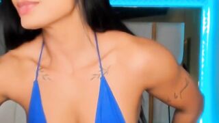 Fit babe Fucks her Pussy