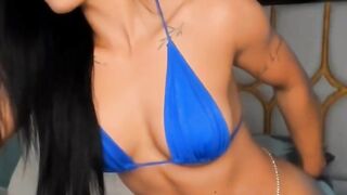 Fit babe Fucks her Pussy