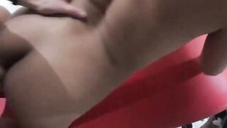 Brunette Latina Bubble Butt Fucked Home Porn