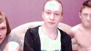 Amazing Youmg Threesome Party Part 2 doing a Cam Show
