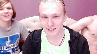 Amazing Youmg Threesome Party Part 2 doing a Cam Show